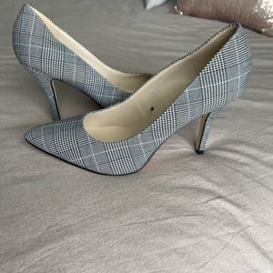 Nine West Plaid Pump / Never Worn